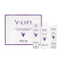 Профессиональная процедура для лица Дренажное моделирование V-Lift Aravia