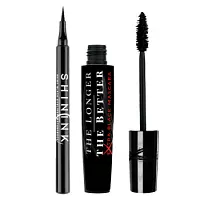 Набор из удлиняющей туши и подводки-фломастера Layla Cosmetics