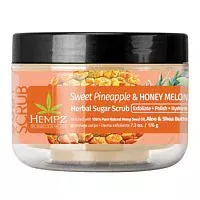 Скраб сахарный для тела Ананас и Медовая Дыня Hempz