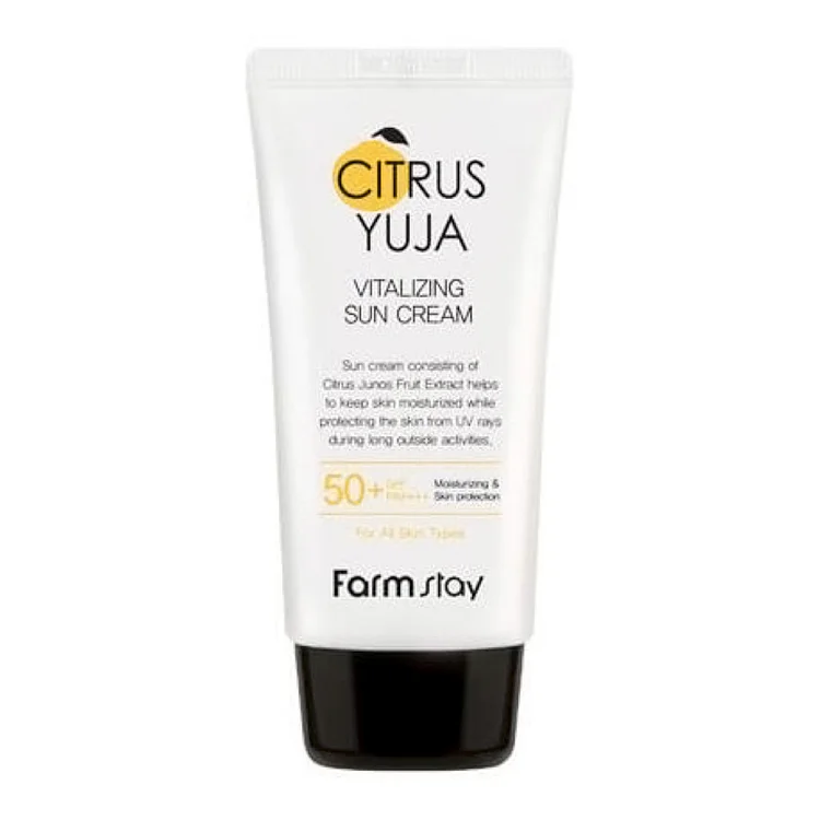 Солнцезащитный крем SPF50+ Citrus Yuja Vitalizing Sun Cream