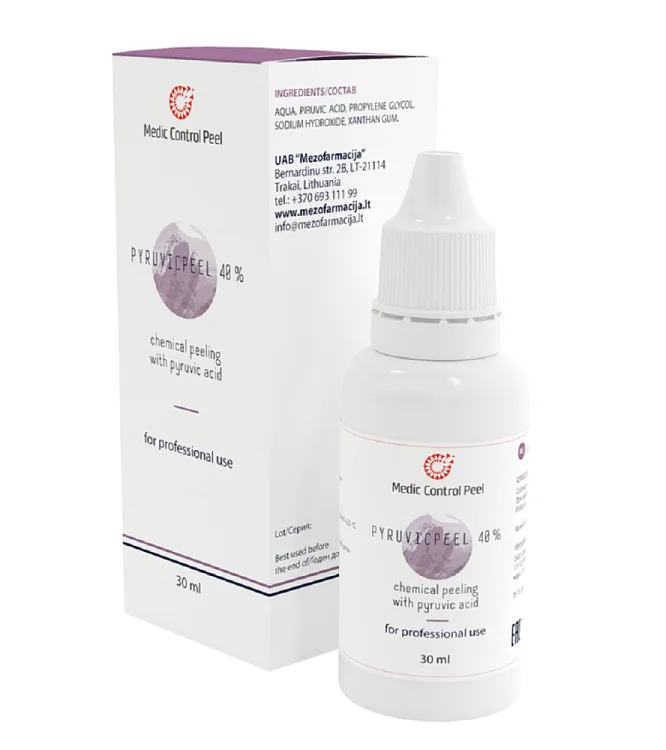 Лосьон-гель для поверхностного химического пилинга Pyruvicpeel 40%
