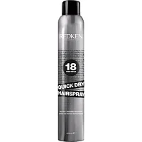 Спрей мгновенной фиксации для завершения укладки Quick Dry 18 Redken