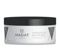 Очищающий скраб с морской солью для волос и кожи головы Hair&Scalp Mud Scrub Hadat
