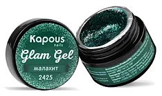Гель-краска для ногтей Glam Gel (2425, 2425, малахит, 5 мл)