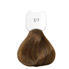 Стойкая крем-краска для волос Kydra Creme (KC00077, 7/7, Blond i marron, 60 мл, Каштановые/Махагоновые/Красные/Рубиновые оттенки)