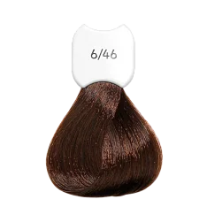 Стойкая крем-краска для волос Kydra Creme (KC00646, 6/46, Vlond fonce cuivre rouge, 60 мл, Золотистые/Медные оттенки)