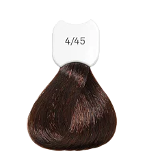 Стойкая крем-краска для волос Kydra Creme (KC00445, 4/45, Chatain cuivre acajou, 60 мл, Золотистые/Медные оттенки)