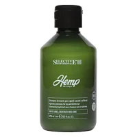 Шампунь увлажняющий для сухих и и ломких волос Hemp Selective Professional
