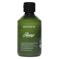 Шампунь увлажняющий для сухих и и ломких волос Hemp Selective Professional