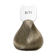 Стойкая крем-краска для волос Kydra Creme (KC00871, 8/71, Light Chesnut Ash Blonde, 60 мл, Каштановые/Махагоновые/Красные/Рубиновые оттенки)