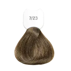 Стойкая крем-краска для волос Kydra Creme (KC00723, 7/23, Blond irise dore, 60 мл, Натуральные/Опаловые/Пепельные оттенки)