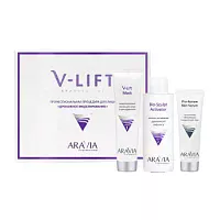 Профессиональная процедура для лица Дренажное моделирование V-Lift Aravia