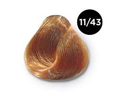 Перманентная крем-краска для волос Ollin Color (771089, 11/43, специальный блондин медно-золотистый, 100 мл, Блондин)