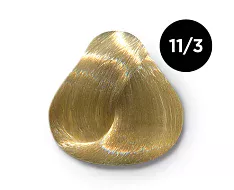 Перманентная крем-краска для волос Ollin Color (771065, 11/3, Специальный блондин золотистый, 100 мл, Блондин)