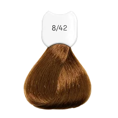 Стойкая крем-краска для волос Kydra Creme (KC00842, 8/42, Blond clair cuivre irise, 60 мл, Золотистые/Медные оттенки)