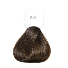 Стойкая крем-краска для волос Kydra Creme (KC00053, 5/3, Chatain clair dore, 60 мл, Золотистые/Медные оттенки)