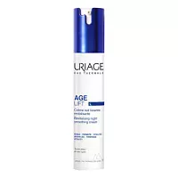 Ночной разглаживающий восстанавливающий крем Age Lift Uriage