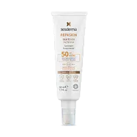 Средство солнцезащитное с нежностью шелка для лица Repaskin Silk SPF 50 Sesderma