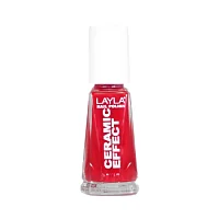Эмаль с керамическим эффектом Nail Polish Ceramic Effect Layla Cosmetics