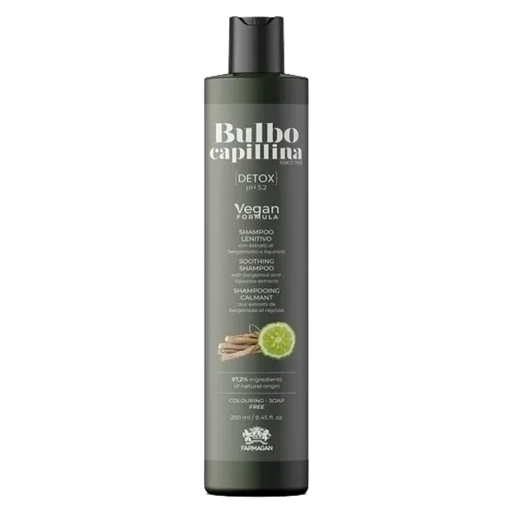 Успокаивающий детокс-шампунь Bulbo Capillina