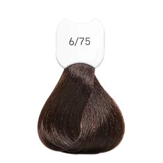 Стойкая крем-краска для волос Kydra Creme (KC00675, 6/75, Blond fonce i marron acajou, 60 мл, Каштановые/Махагоновые/Красные/Рубиновые оттенки)