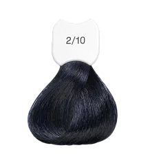 Стойкая крем-краска для волос Kydra Creme (KC00210, 2/10, Noir bleu, 60 мл, Натуральные/Опаловые/Пепельные оттенки)