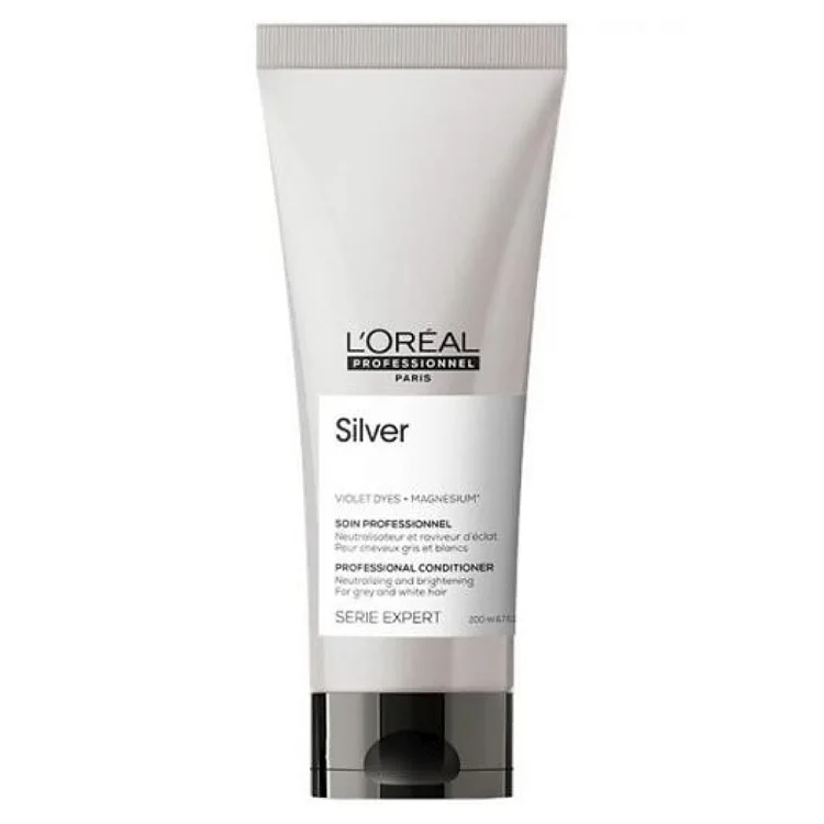 Смываемый уход для осветленных и седых волос Silver