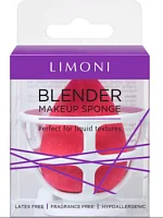 Спонж для макияжа в наборе с корзинкой Red Blender Makeup Sponge Limoni