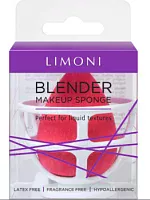 Спонж для макияжа в наборе с корзинкой Red Blender Makeup Sponge Limoni