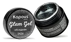 Гель-краска для ногтей Glam Gel (2426, 2426, обсидиан, 5 мл)