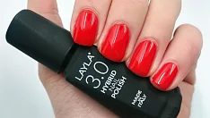 Лак для ногтей цветной 3.0 Hybrid Nail Polish (1900R23-012, N.1.2, Data Red, 1 шт)