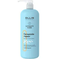 Восстанавливающий кондиционер для волос с церамидами Ultimate Care Ollin Professional