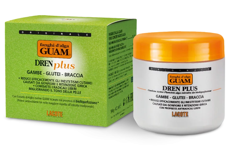 Антицеллюлитная маска с дренажным эффектом Dren Plus Fanghi D`alga