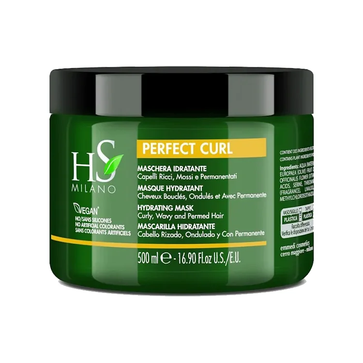 Маска для вьющихся волос Hs Perfect Curl. Maschera Idratante