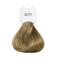 Стойкая крем-краска для волос Kydra Creme (KC00831, 8/31, Blond clair dore cendre, 60 мл, Золотистые/Медные оттенки)