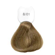 Стойкая крем-краска для волос Kydra Creme (KC00801, 8/01, Blond clair naturel cendre, 60 мл, Натуральные/Опаловые/Пепельные оттенки)