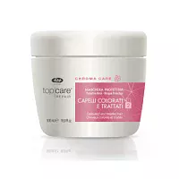 Восстанавл. защитная маска для окрашенных, поврежденных волос Chroma Care Protective Mask Lisap Milano