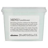 Защитный кондиционер для сохранения косметического цвета волос Minu Conditioner Davines