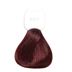Стойкая крем-краска для волос Kydra Creme (KC00465, 4/65, Chatain rouge acajou, 60 мл, Каштановые/Махагоновые/Красные/Рубиновые оттенки)