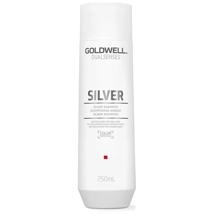 Корректирующий шампунь для седых и светлых волос DS SILVER