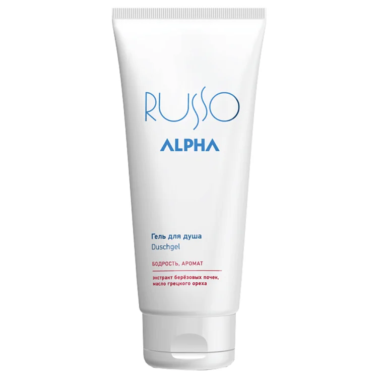 Гель для душа Alpha Russo