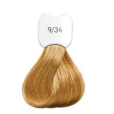 Стойкая крем-краска для волос Kydra Creme (KC00934, 9/34, Blond tres clair dore cuivre, 60 мл, Золотистые/Медные оттенки)