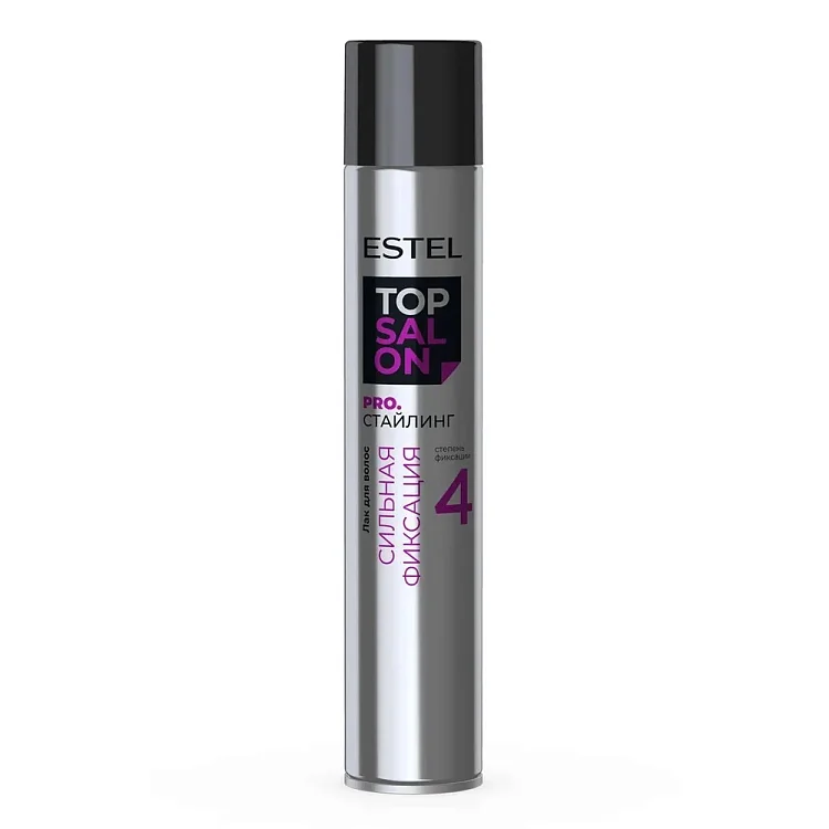 Лак для волос сильная фиксация Top Salon