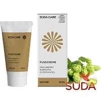 Увлажняющий крем для ног с экстрактом хмеля и ценными маслами Fusscreme Suda
