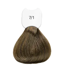 Стойкая крем-краска для волос Kydra Creme (KC00071, 7/1, Blond cendre, 60 мл, Натуральные/Опаловые/Пепельные оттенки)