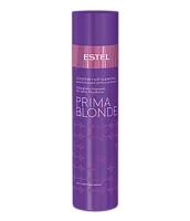 Серебристый шампунь для холодных оттенков блонд Prima Blond Estel