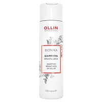 Шампунь для окрашенных волос Яркость цвета Ollin BioNika Ollin Professional