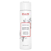 Шампунь для окрашенных волос Яркость цвета Ollin BioNika Ollin Professional