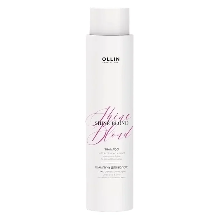 Шампунь с экстрактом эхинацеи Ollin Shine Blond