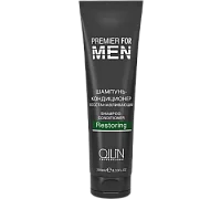 Восстанавливающий шампунь-кондиционер Shampoo-Conditioner Restoring Premier For Men Ollin Professional